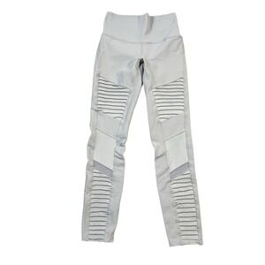 Alo Yoga Light‎ Purple Moto Leggings Size XS